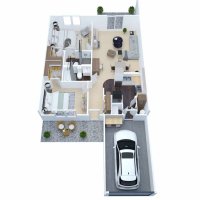 RVP Grande Villa Portage - floor plan