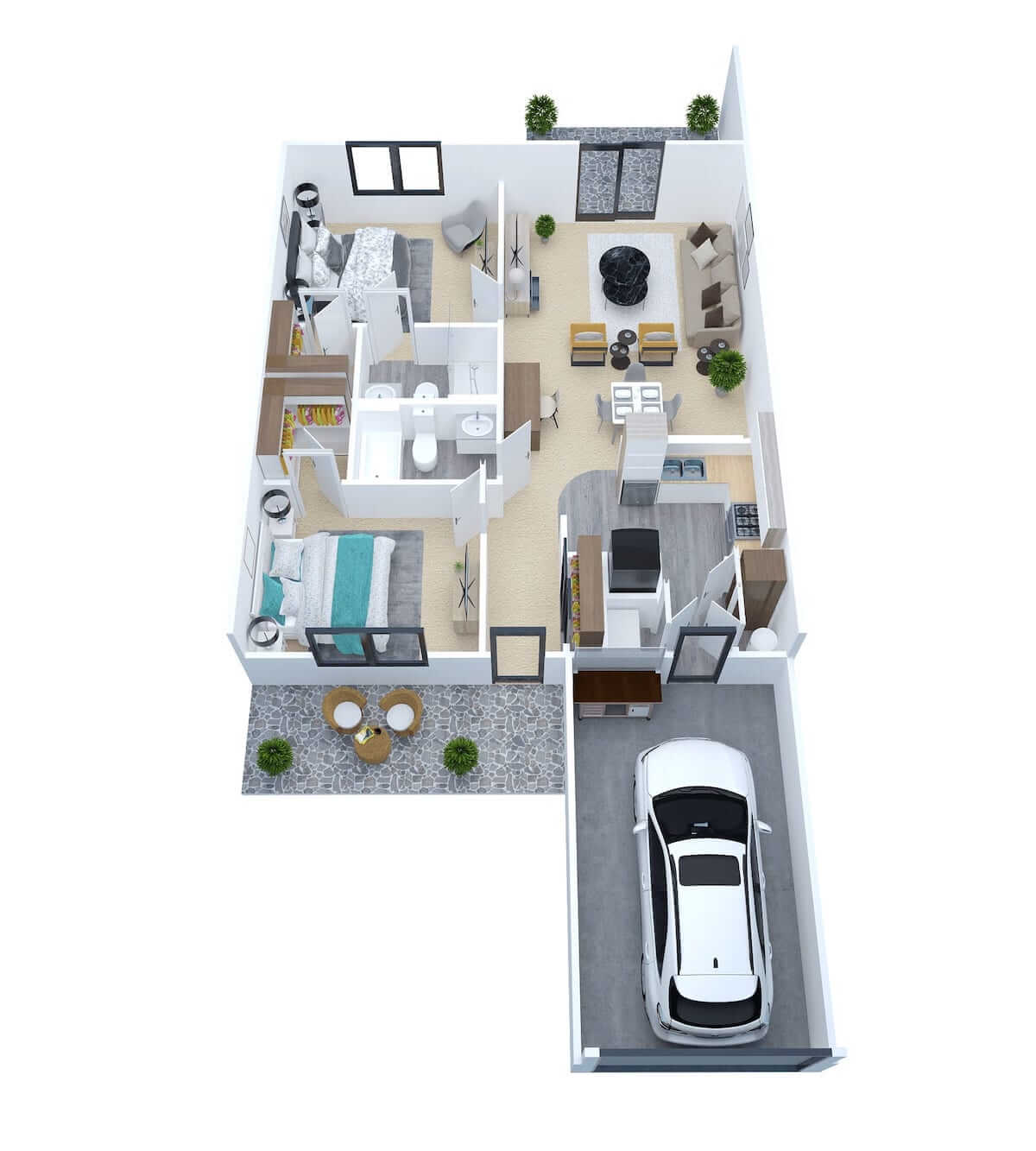 RVMC Grande Villa Michigan City - floor plan