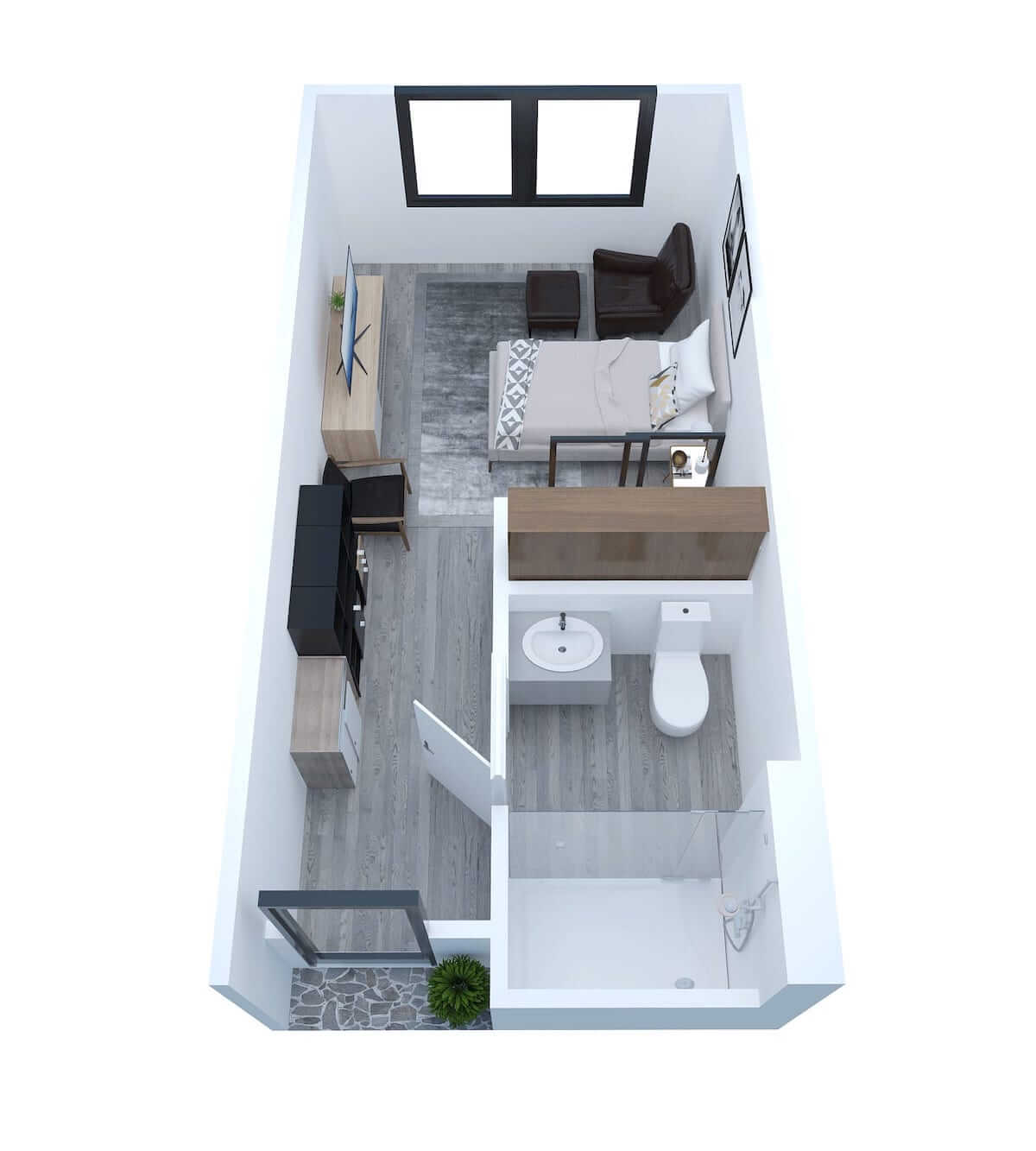 RVMC Manor Suite Michigan City - floor plan