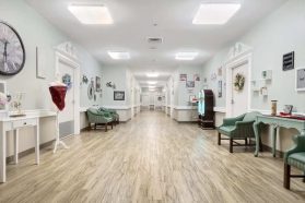 Place for senior that have a baby in senior living community